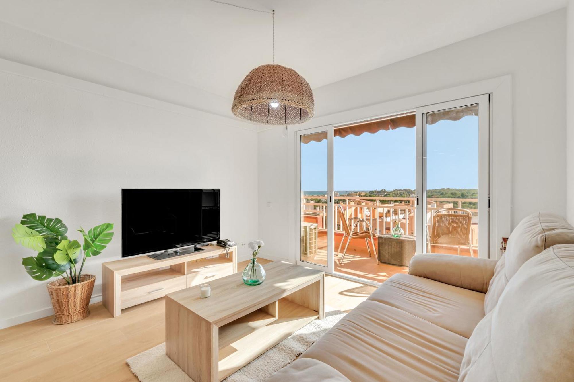 Ferienwohnung Sea View Penthouse Vilanova i la Geltrú Exterior foto